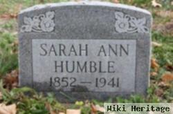 Sarah Ann Gritton Humble