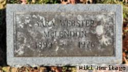 Sara Webster Mclendon