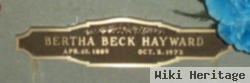 Bertha Beck Hayward