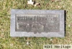 William F Heidecker