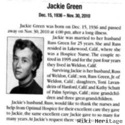 Jackie L Green