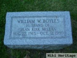 William W Boyles