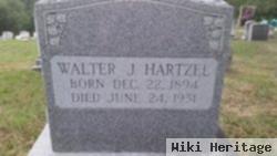 Walter J Hartzel