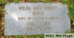 Wilda Faye Hyatt Boyd