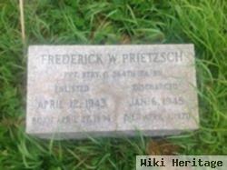 Frederick W Prietzsch