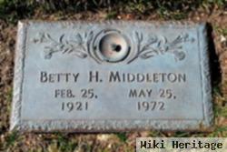 Betty Hobbs Middleton