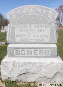 Mary E. "mollie" Utterback Bowers