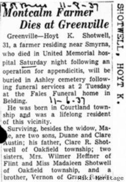 Hoyt Keith Shotwell