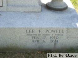 Lee F Powell