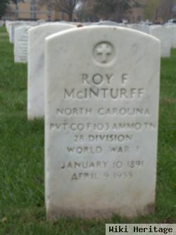 Roy F Mcinturff