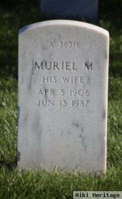 Muriel M Mcdermet