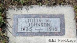 Julia M Johnson