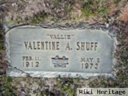 Valentine Alice "vallie" Newsome Shuff