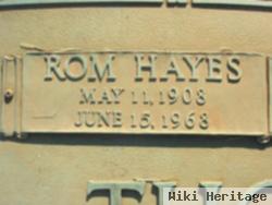 Rom Hayes Thornburg