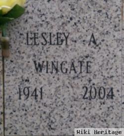 Lesley A Wingate