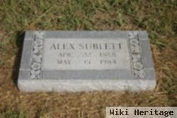 Alex Sublett