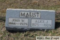 John W Maust