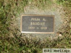 Julia A Bright