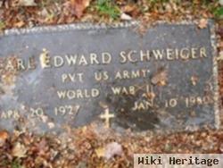 Pvt Carl Edward Schweiger