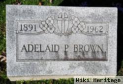 Adelaide Pearl "adda" Ruland Brown