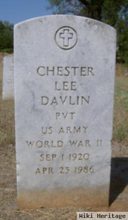 Chester Lee Davlin