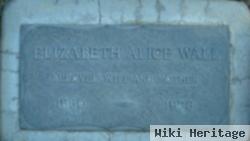 Elizabeth Alice Irving Wall