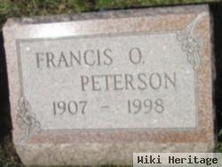 Francis O Peterson