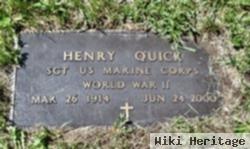 Henry R. "speedy" Quick