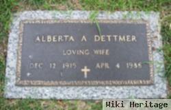 Alberta A. Dettmer