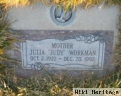 Julia "judy" Rowman Workman