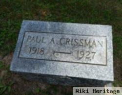 Paul A Crissman