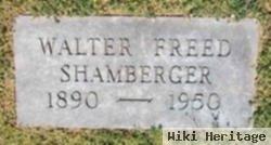 Walter Freed Shamberger