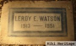 Leroy Everett Watson