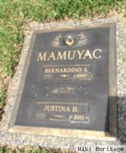 Justina H Mamuyac