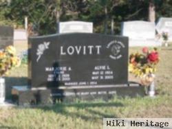 Marjorie A. Evans Lovitt