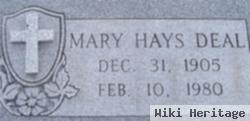 Mary S. Hays Deal