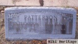 Walter Ardon Patterson