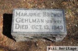 Marjorie Brewer Gehlman