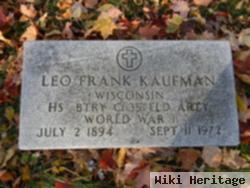 Leo Frank Kaufman