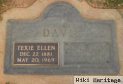 Texie Ellen Davis