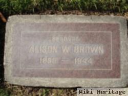 Alison W. Brown