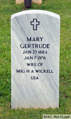 Mary Gertrude Wickell