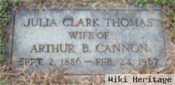 Julia Clark Thomas Cannon