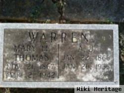 Mary Margaret Thomas Warren