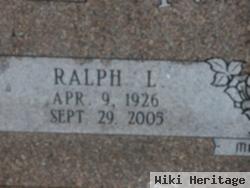 Ralph L Nichols