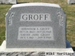 Abraham E. Groff