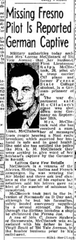 Ralph L. Mcclintock