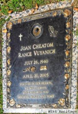 Joan Maxine Cheatom Vuyanich