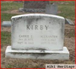 Carrie E. Mills Kirby