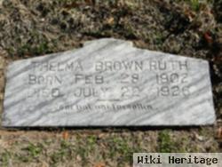 Thelma May Brown Ruth